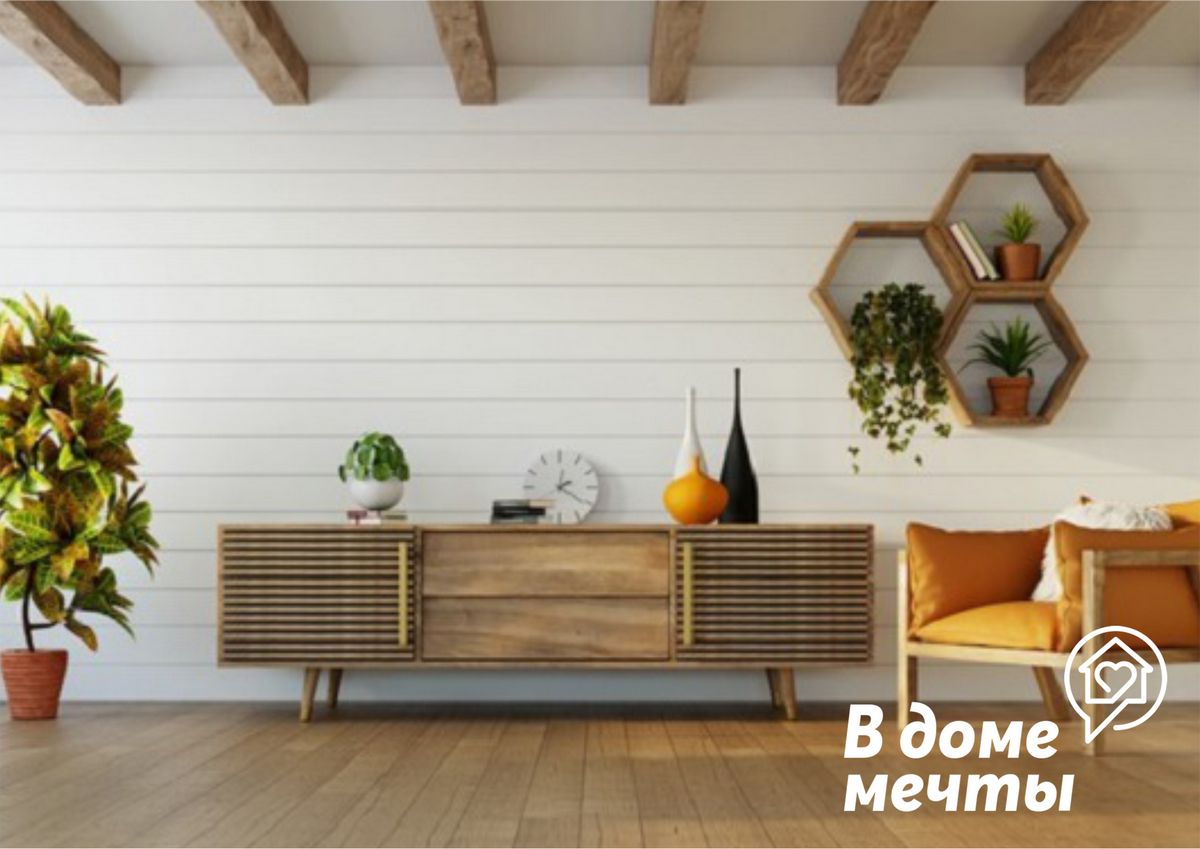 Потолки с деревянной отделкой могут быть разной конструкции
