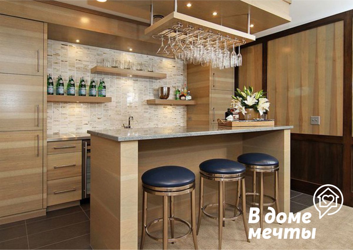 Кухонная барная стойка может кардинально преобразить интерьер, если выбрать правильный размер и лучшие материалы!