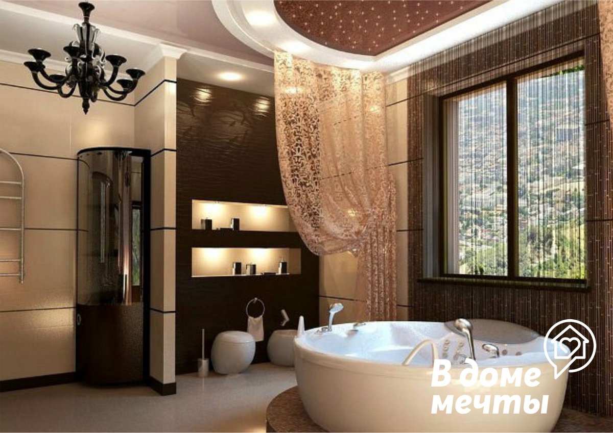 Элитный интерьер в ванной комнате: восемь атрибутов дорогого и стильного ремонта 